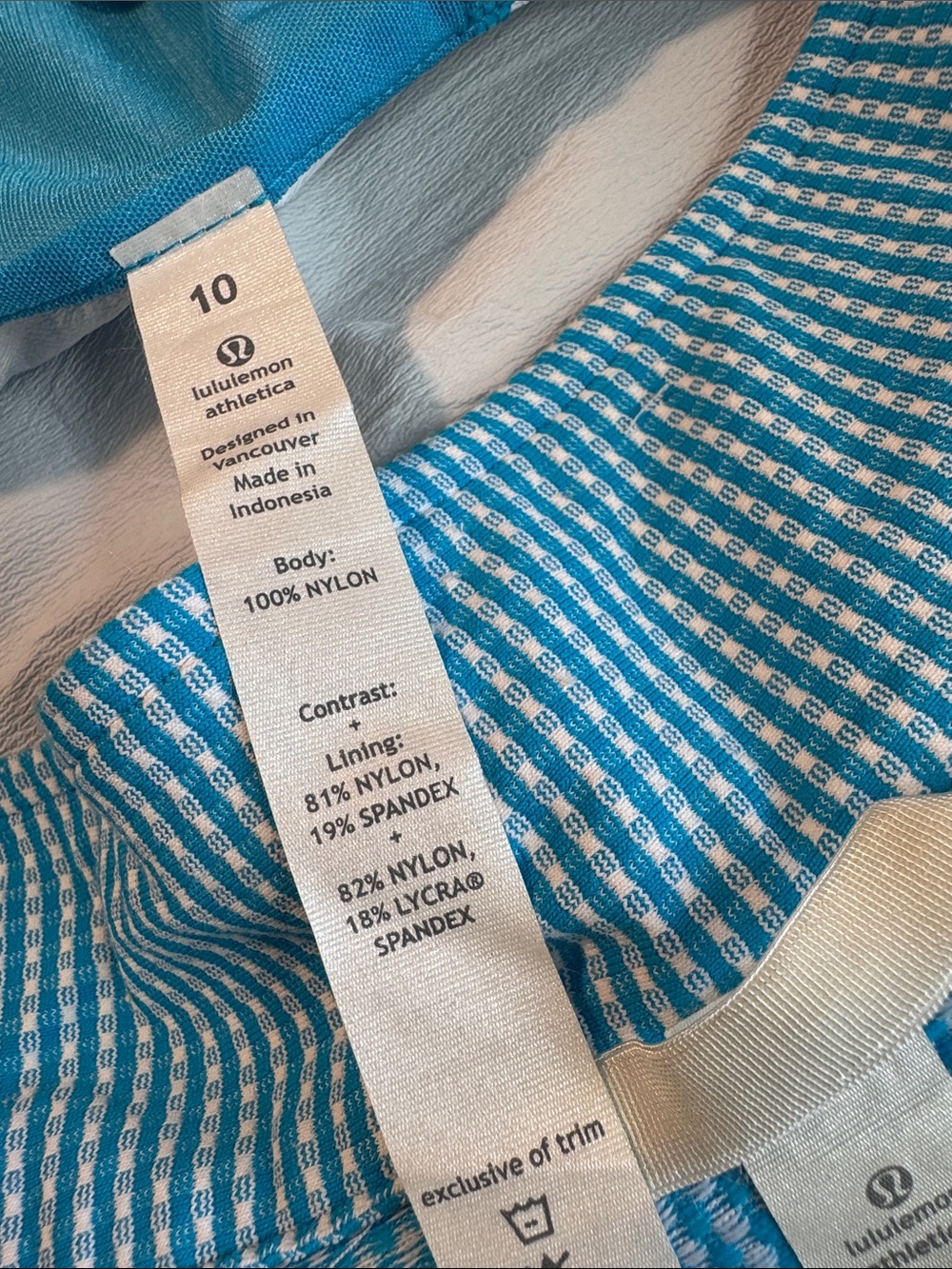 Rare NWOT Lululemon 2 IN 1 Proactive 2 Piece Jacket Set Blue Size 10 - Picture 14 of 14